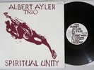 ALBERT AYLER TRIO SPIRITUAL UNITY ESP-DISK MJ-7101 Japan Vinyl LP