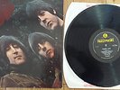 THE BEATLES RUBBER SOUL PARLOPHONE RECORDS PCS 3075 STEREO VG COPY YELLOW/BLACK