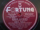 ROY HALL   OKEE DOKES / DIRTY BOOGIE   FORTUNE 126   RARE ROCKABILLY 78  E-
