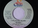 TOM BROCK: I Love You More And More / The Love We Share Is The Greatest Of Them