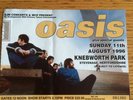 OASIS - KNEBWORTH - USED CONCERT TICKET