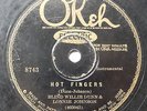 BLIND WILLIE DUNN & LONNIE JOHNSON Hot Fingers 78 Okeh 8743 RARE PRE-WAR BLUES