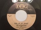 Rare Doo Wop 45 Gladiators Girl Of My Heart/My Baby Doll (Dig) Original Vg+