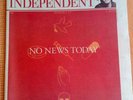 Rare British newspaper edited by Bono from U2 and designed by Damien Hirst 2006