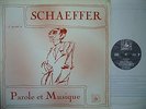 PIERRE SCHAEFFER PAROLE ET MUSIQUE FRANCE AVANT-GARDE INA GRM 9106 SC NM-