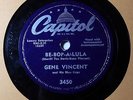 GENE VINCENT & HIS BLUE CAPS Be-Bop-A-Lula 78 rpm Capitol 3450 Rockabilly R'n'R