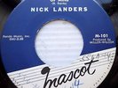 NICK LANDERS teen 45 Ricky Nelson ANGEL OF MINE / YOU'LL NEVER WEAR A HALO F2245