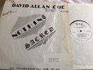 DAVID ALLAN COE Nothing Sacred LP private label CONCERT SALES ONLY Adults Only