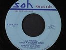 MARCUS VAN STORY: For Old Time Sake / All America (sings A Country Song) 45