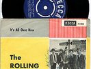THE ROLLING STONES 7'' - It's all over now, Sweden unique PS -64