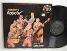 ROCK 'N' ROLL LP - EVERYBODY'S ROCKIN' WITH THE CHAMPS Challenge STEREO CHS 2500