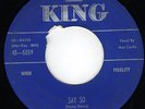 Mac Curtis SAY SO / I'LL BE GENTLE King 45-5059 1957 ROCKABILLY 45
