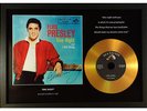 ELVIS PRESLEY 'ONE NIGHT' SIGNED GOLD PRESENTATION DISC