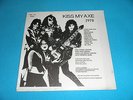 KISS LP Kiss My Axe 1978 KMA-102 Live At L.A. Forum, California, USA 25th 8-1977