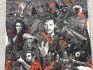 MONDO Guardians Of The Galaxy Soundtrack LP by Tyler Stout w/ RONAN Handbill