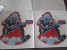 IRON MAIDEN Fear of the Dark live x 2 SHAPED 7