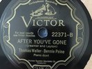 Victor 22371 Thomas Waller & Bennie Paine AFTER YOU'VE GONE  78 rpm 1930 E+