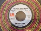 Arthur Lee ?– Everybody's Gotta Live 1972 DJ PROMO A&M 1361 Psych 45 NM