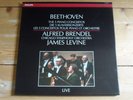 Alfred Brendel-Beethoven-5 Piano Concertos-Autograph inside -3er Lp Box Philips