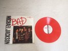 MICHAEL JACKSON BAD 1987 UK LTD EDITION RED VINYL 12