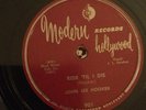 DETROIT BLUES 78 Rpm JOHN LEE HOOKER & Storming & Rainin/Ride Till  Modern 901E