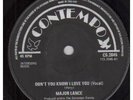 MAJOR LANCE Don't You Know I Love You 7