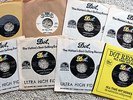 JIMMY GILMER & Fireballs 8 Warwick Hamilton Dot 45s Norman Petty Studios