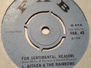 LAUREL AITKEN - FOR SENTIMENTAL REASONS - FAB RECORDS