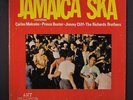VARIOUS: Authentic Jamaica Ska LP (WLP, promo rubber stamp/wobc) Reggae