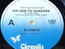 BLONDIE:Rip Her To Shreds/X Offender.RARE Aussie/OZ 7