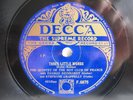 78rpm DJANGO REINHARDT & QUINTET OF THE HOT CLUB OF FRANCE - Three Little Words