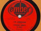 78 rpm Cousin Leroy Ember E-1023 I'm Lonesome/Up The River in N- Hear