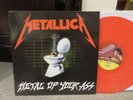 METALLICA METAL UP YOUR ASS, TRANSPARENT RED COLORED VINYL LP NEW IMPORT