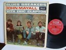 John Mayall With Eric Clapton - Blues Breakers LK 4804 UK LP 1stP 1966 Decca Red