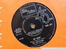 THE TEMPTATIONS MY BABY / DON'T LOOK BACK OG UK TAMLA MOTOWN 7