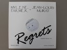 MYLENE FARMER - TEST PRESSING MAXI 45 TOURS REGRETS AVEC JEAN LOUIS MURAT