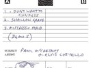 Paul McCartney & Elvis Costello Flowers in the Dirt Demos Cassette Tape RSD 2017