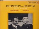 Rubinstein & Szeryng . Beethoven, Brahms . England . RCA Victor stereo 6513 LP