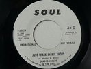 SOUL 45- GLADYS KNIGHT & The PIPS- JUST WALK IN MY SHOES  SOUL  NM-