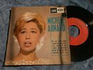MICHELE ARNAUD  45 T EP  BIEM   951 LES PAPILLONS NOIRS (S.Gainsbourg)