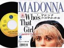 Promo MADONNA Who's That Girl /White Heat JAPAN 7