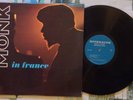 Thelonious Monk LP Monk In France 1965 Riverside Original Mono Press VG++