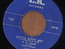 LK 50s swamp rockabilly 45  T.K. HULIN - Many Nites + Little Bitty Boy