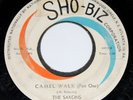 Rare Original 45 on Sho-Biz by THE SAXONS Camel Walk (Part One and Two)
