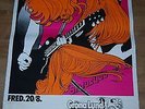 SUPER-RARE LARGE ORIGINAL STATUS QUO 1976 SWEDEN STOCKHOLM PSYCH CONCERT POSTER