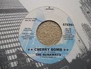 RARE THE RUNAWAYS (JOAN JETT) PROMO PUNK ROCK 45 - CHERRY BOMB
