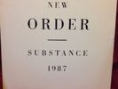 New Order - Substance 1987 - Qwest Records - 2xLP 12