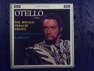OPERA VERDI OTELLO VON KARAJAN DEL MONACO DECCA SET 209/11 WBG 1ED BOX 3 LP'S UK