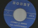 ROCKABILLY - CANNONBALLS-  JOHNNY B. GOODE  /  BE BOP A LULA -HEAR BOTH-on BOBBY