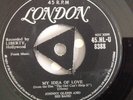 JOHNNY OLENN-MY IDEA OF LOVE/ I AIN'T GONNA CRY NO MORE-UK LONDON HL-U 8388.VG++